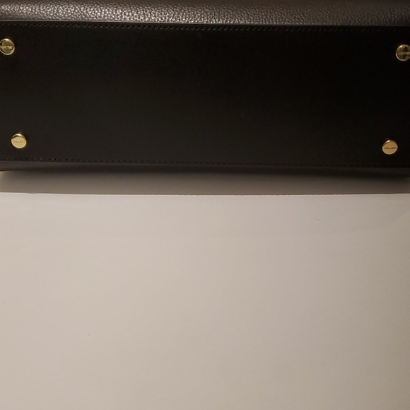 SOLD! Calvin Klein NWT Iris Leather Satchel Handbag - Picture 10 of 10
